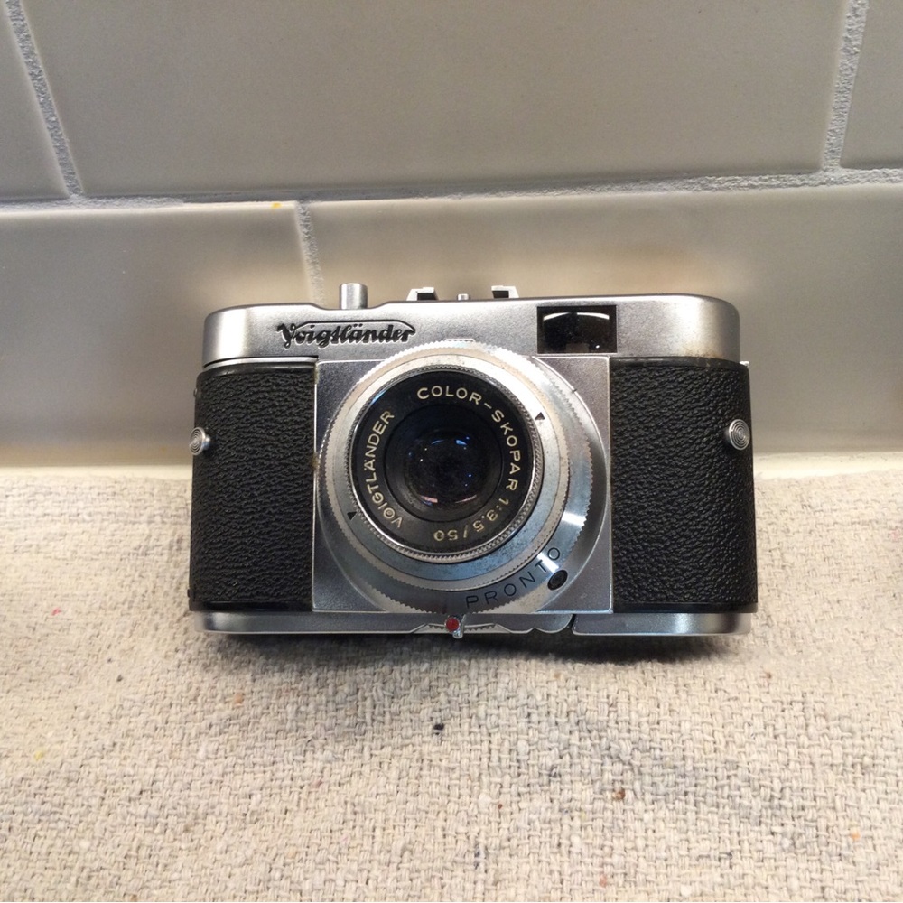 Vintage Voigtlander Vito B camera. This camera produced from 1954-1959.